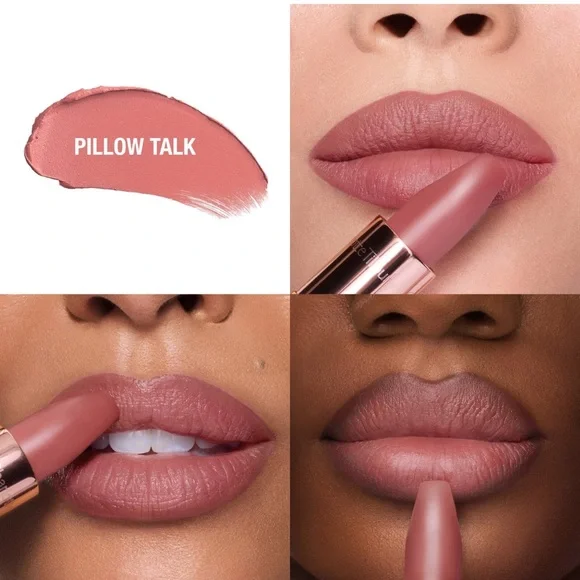 [MAKEUP] Charlotte Tilbury Matte Revolution Lipstick Pillow Talk Nude Pink - Picture 6 of 8